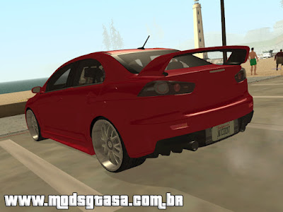 Mitsubishi Lancer EVO X V.2 para GTA San Andreas